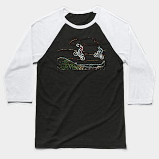 bmx racing Baseball T-Shirt